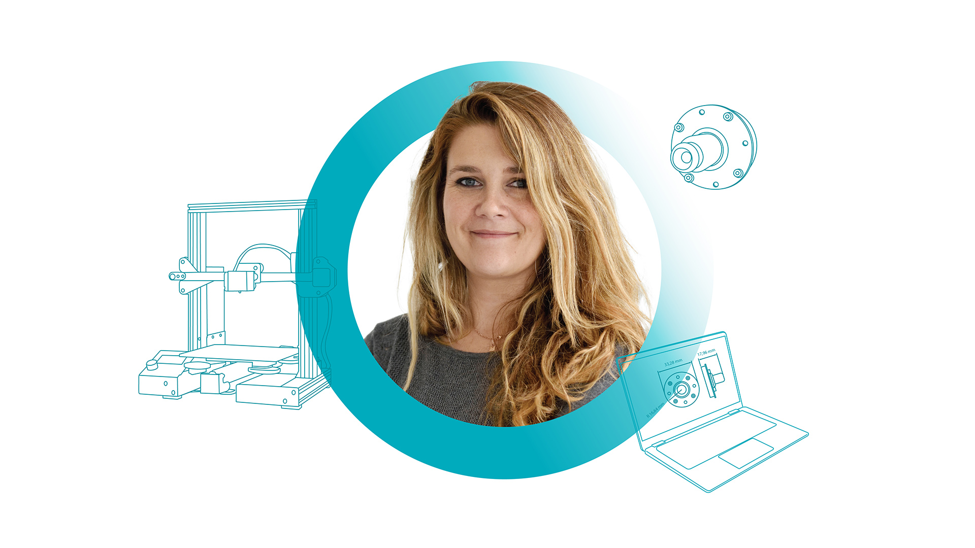 Céline Fontanet portrait photograph > La Fondation Dassault Systèmes