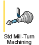 Std Mill-Turn Machining icon > Dassault Systèmes