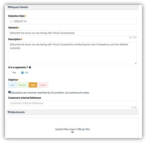 Description field