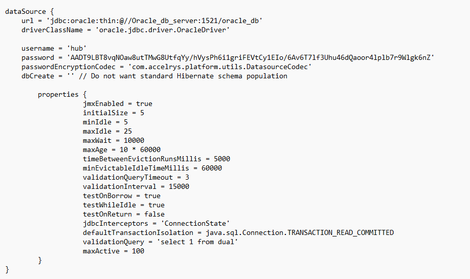 app-config.groovy example