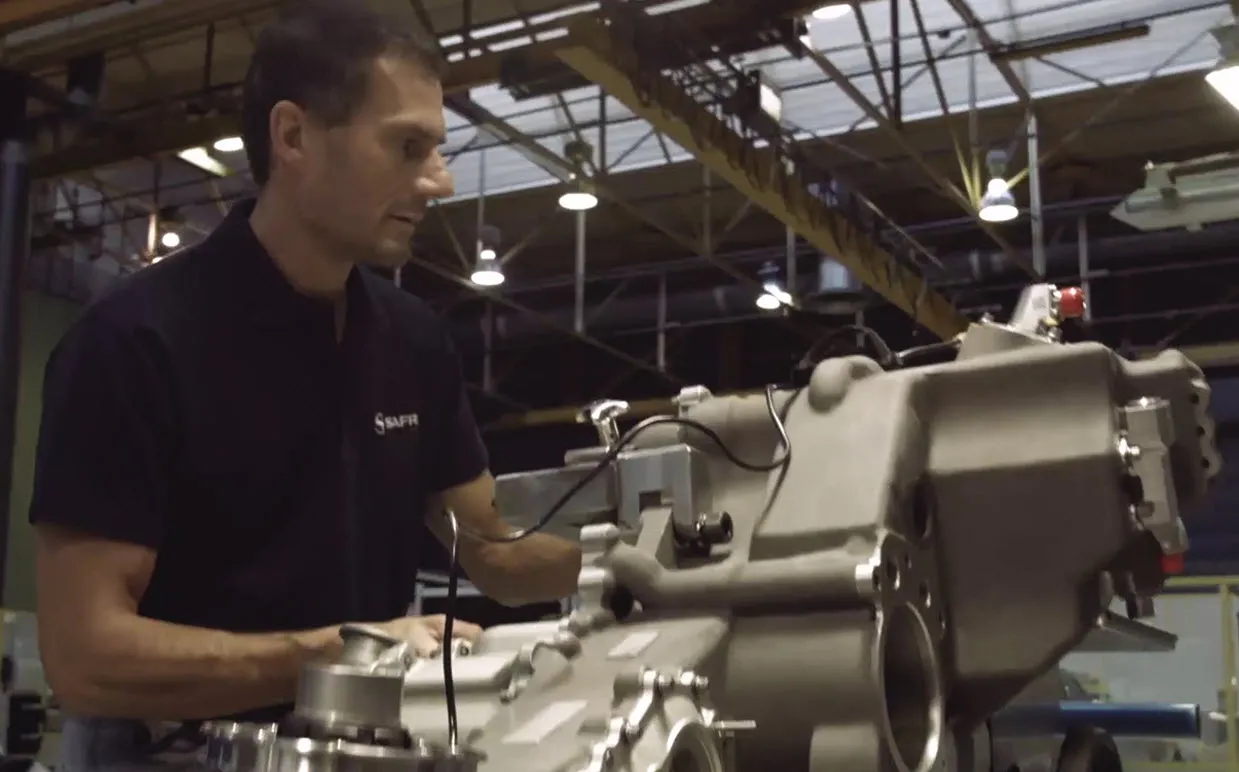 manufacturing line of power transmission safran