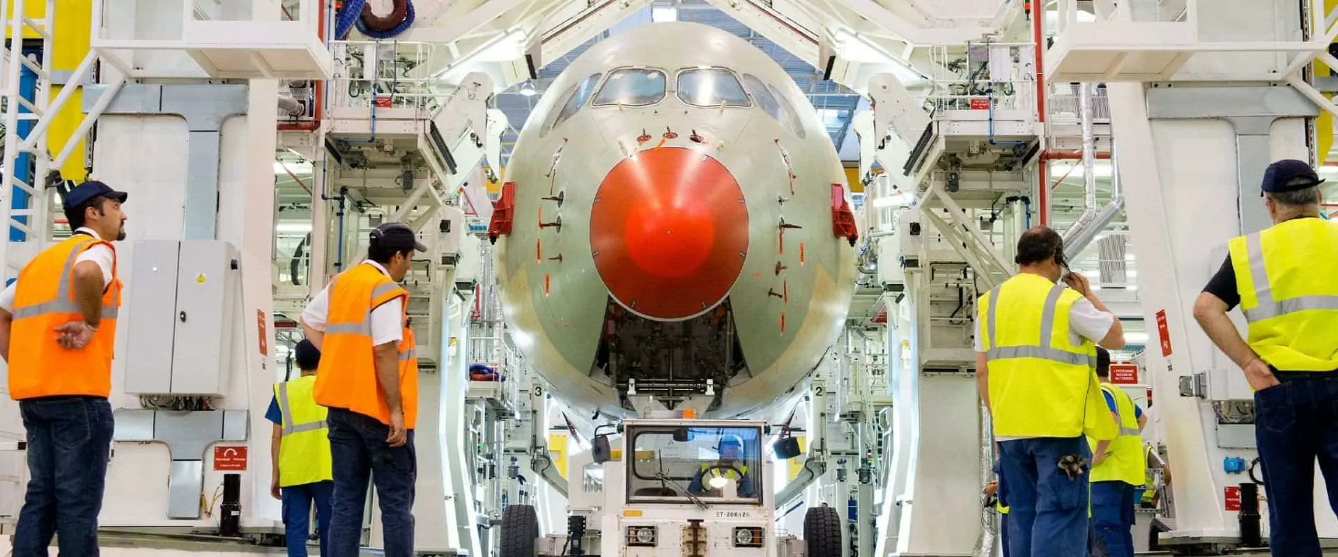 Airbus electrical harness installation