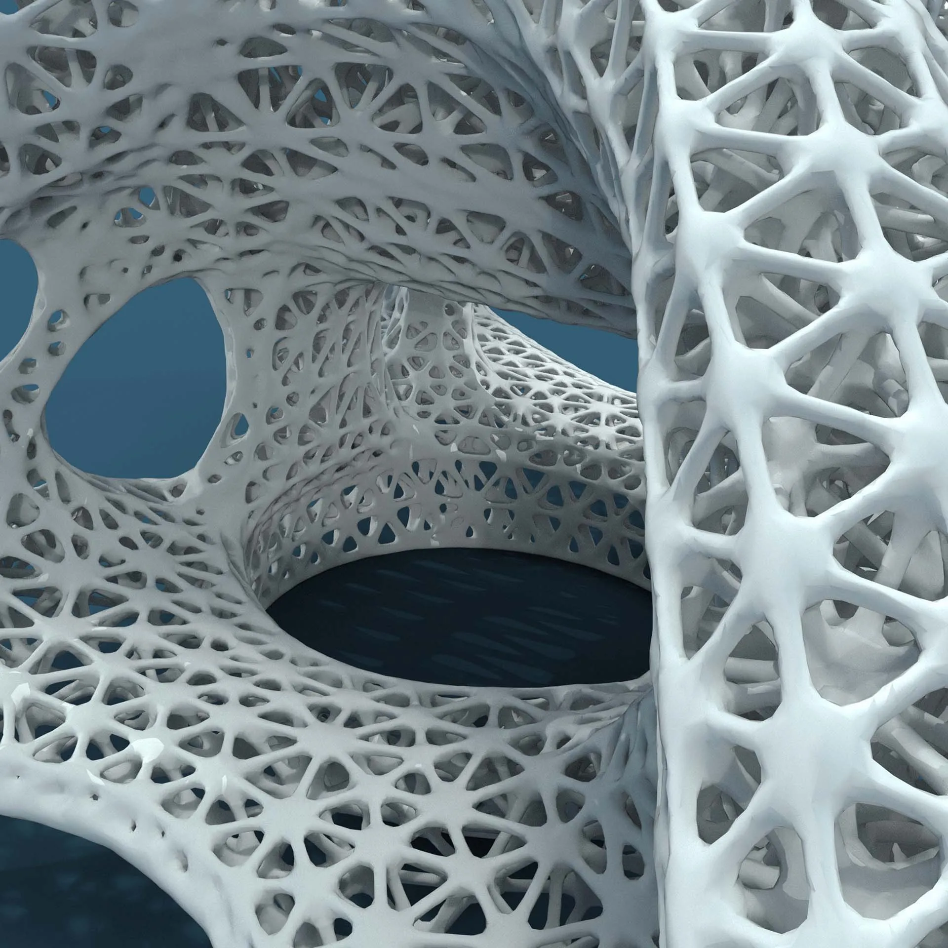 Corporate Report > 2018 > We are where materials take new form > Generative design, inspired by the living world > Banner > Dassault Systèmes®