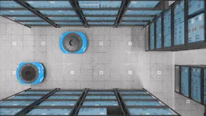 Robots in warehouse> Operational Optimization > Dassault Systèmes®