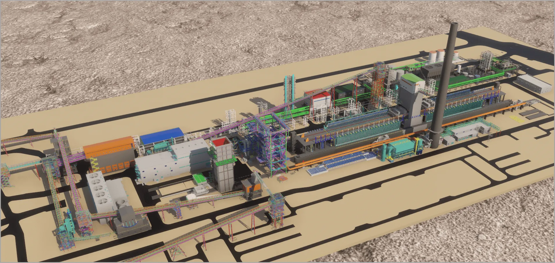 construction virtual twin - Posco A&C - Dassault Systèmes®