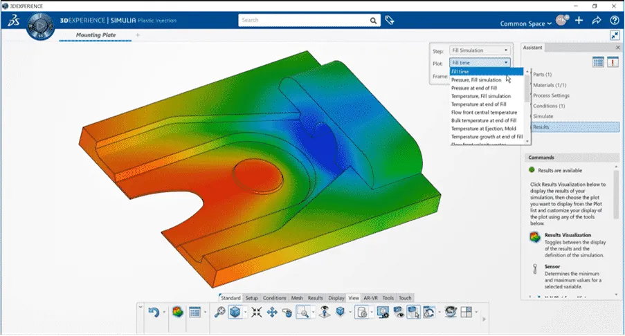 Optimization Injection molding - 3DEXPERIENCE Make