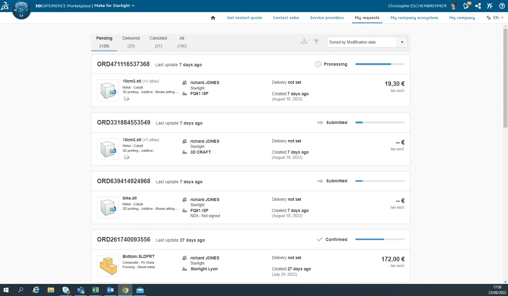 3DEXPERIENCE Make Enterprise Map service - 3DEXPERIENCE Make