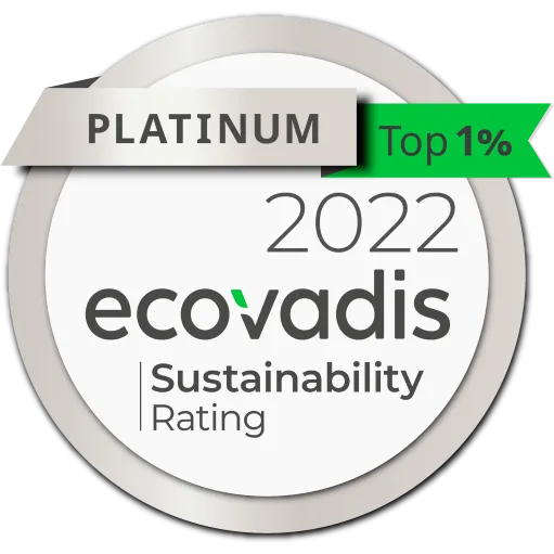 Ecovadis Badge > ダッソー・システムズ