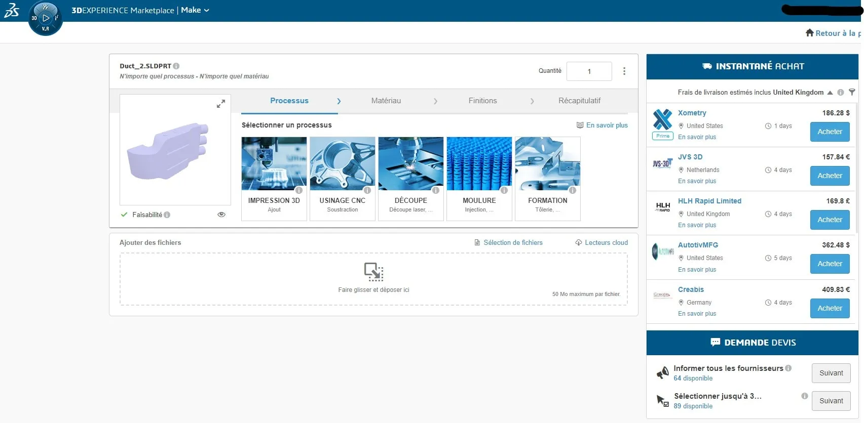 specify your request