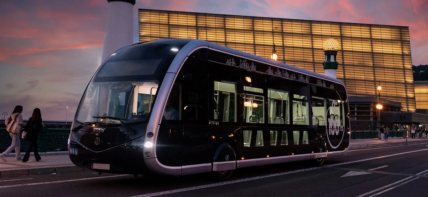 Irizar electric tram zero emission bus > Dassault Systèmes