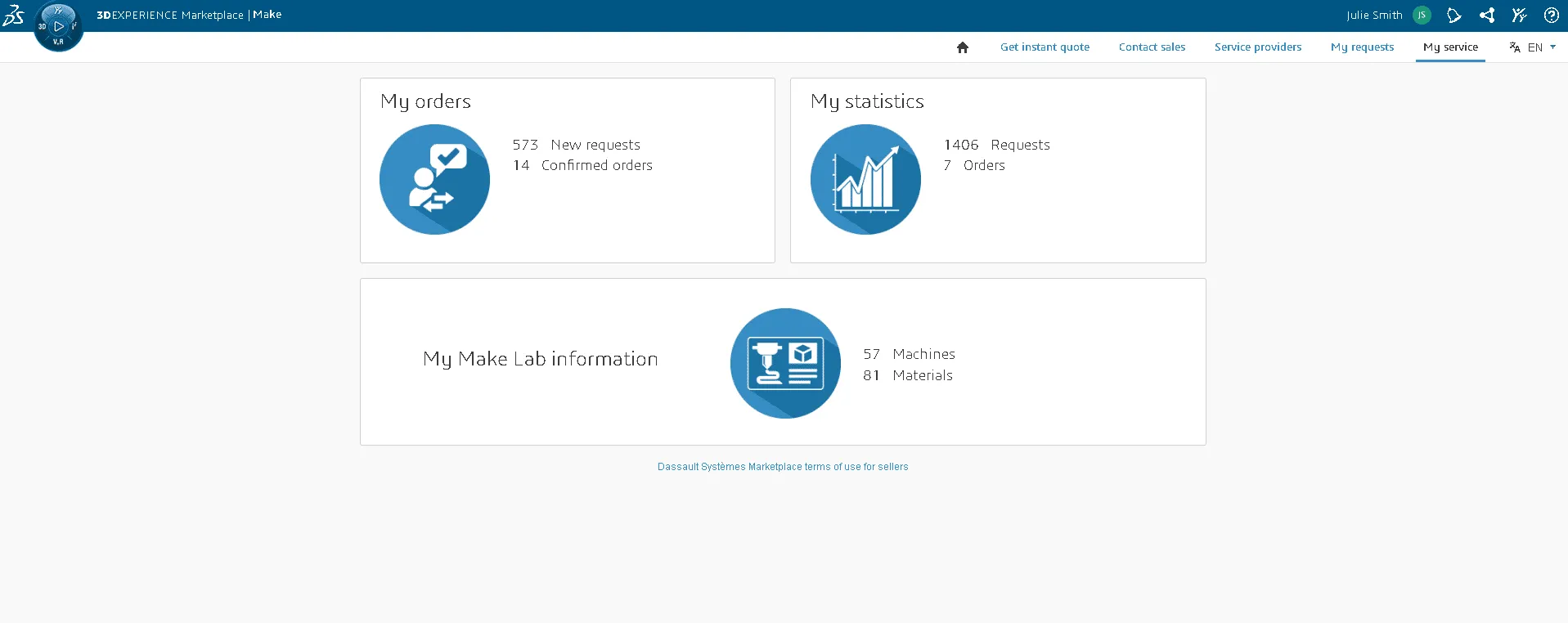 Manage my lab Seller Academy - 3DEXPERIENCE Make