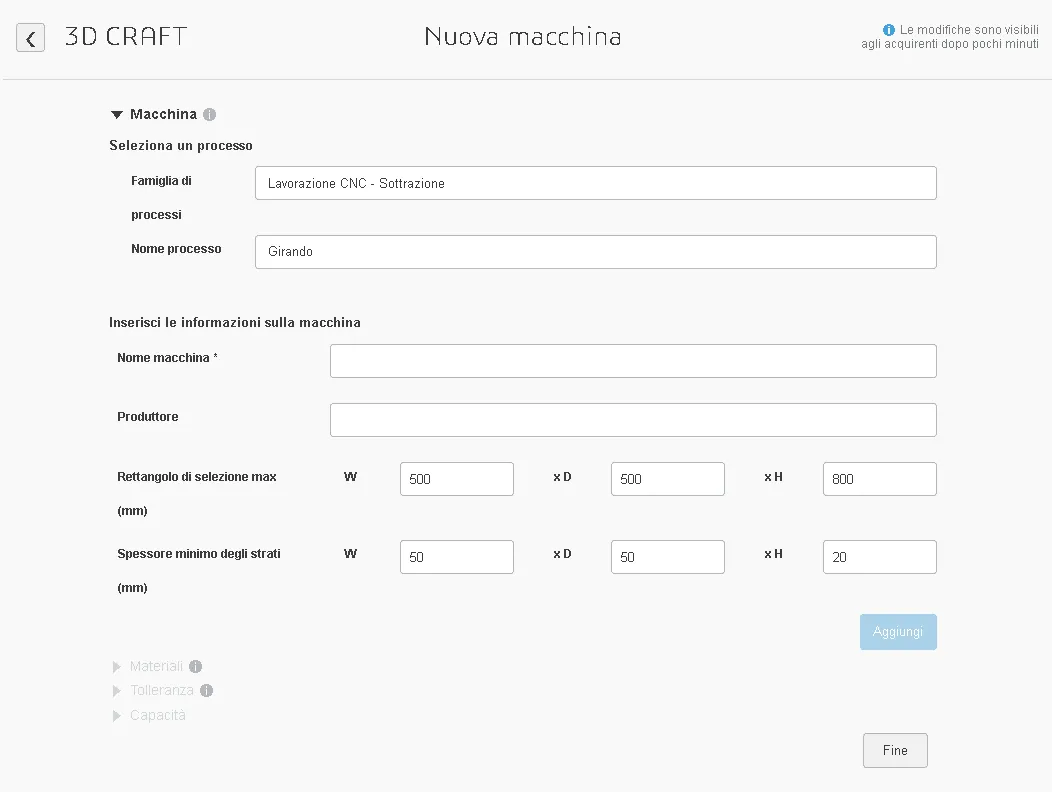 Aggiungi una macchina 2 Seller Academy - 3DEXPERIENCE Make