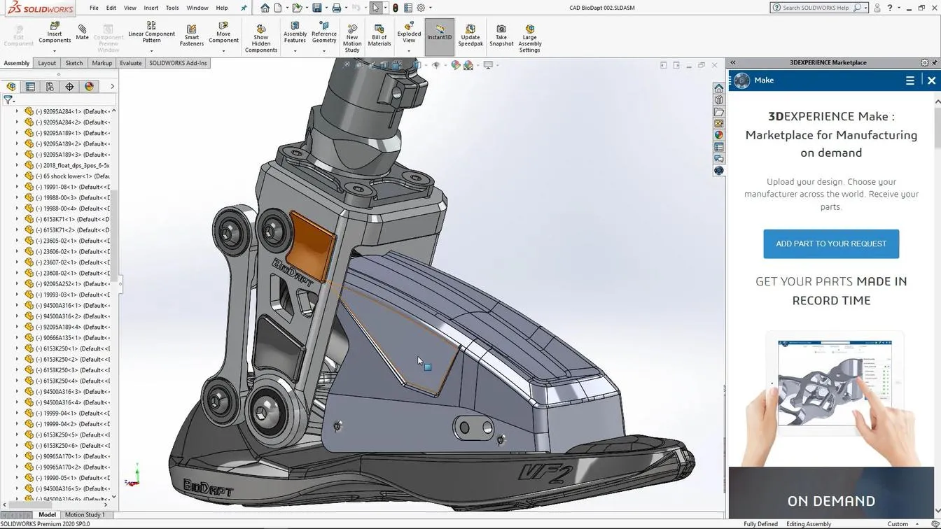 Optimización de archivos STL para la impresión 3D 3DEXPERIENCE Make