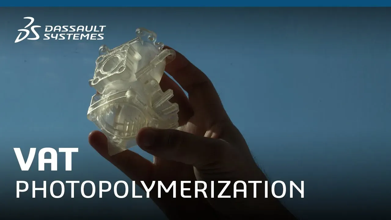 Video Photopolymérisation VAT - 3DEXPERIENCE Make