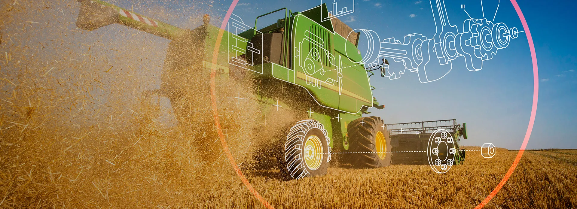 Équipements agricoles avec les mises en plan de conception SOLIDWORKS