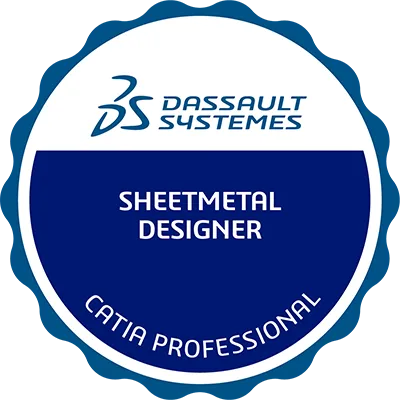 Edu Pro Certif Sheetmetal designer> Dassault Systèmes