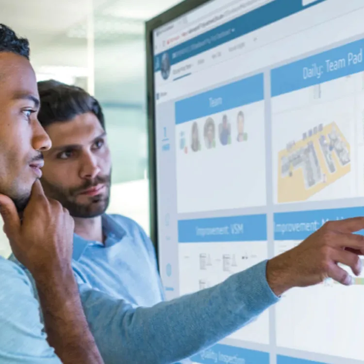 What are the benefits of visual management? > Dassault Systèmes