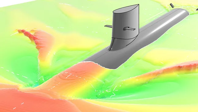 Designing a stealthier submarine with design-driven simulation tools > Marine & Offshore > Dassault Systèmes®