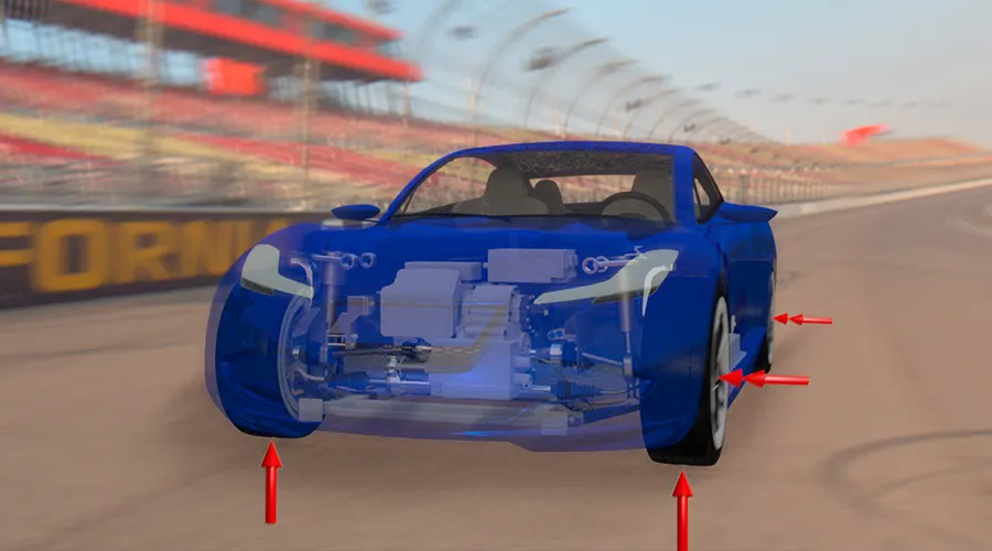 Edu Expériences d'apprentissage Simulia - Systèmes multicorps > Dassault Systèmes