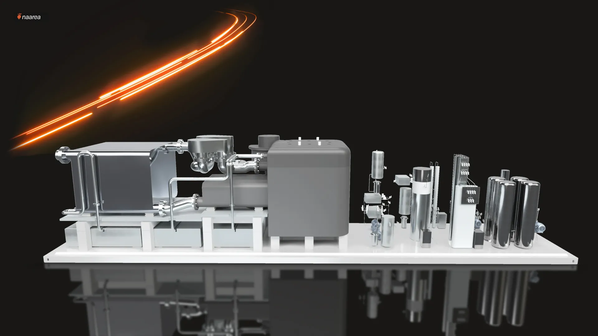 Naarea XAMR micro modular reactor 3DEXCITE > Dassault Systemes