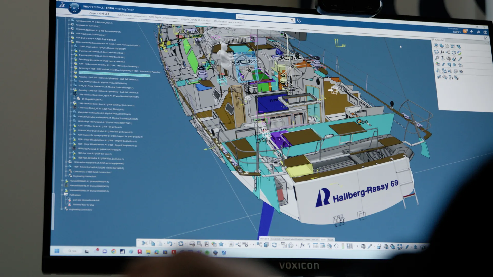 Hallberg-Rassy platform > Dassault Systèmes