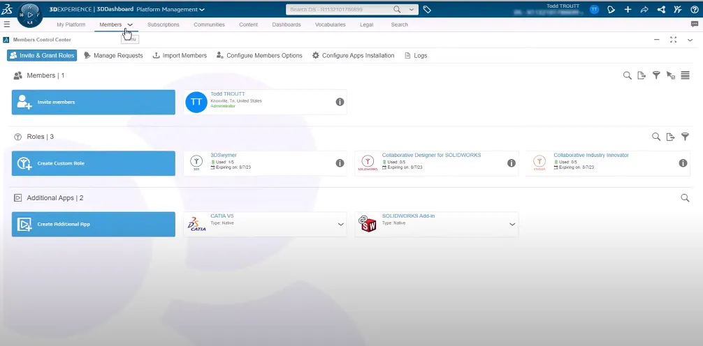Cloud Services > Getting Started > Dassault Systèmes®