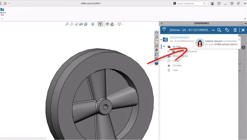 My Files > Markup a File > Dassault Systèmes®