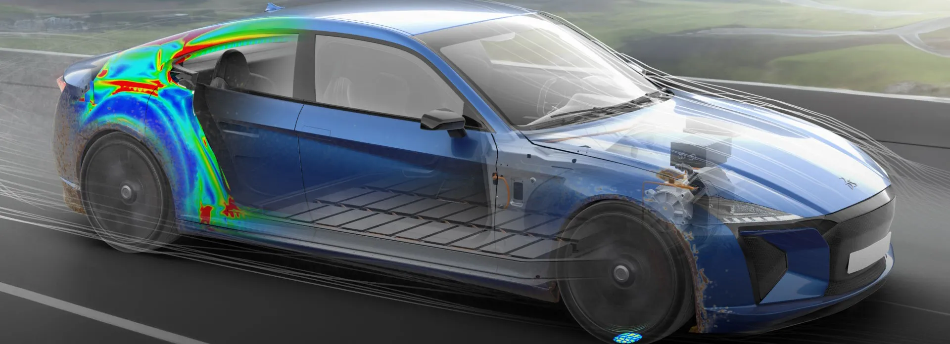 電気自動車の多分野シミュレーション > ダッソー・システムズ