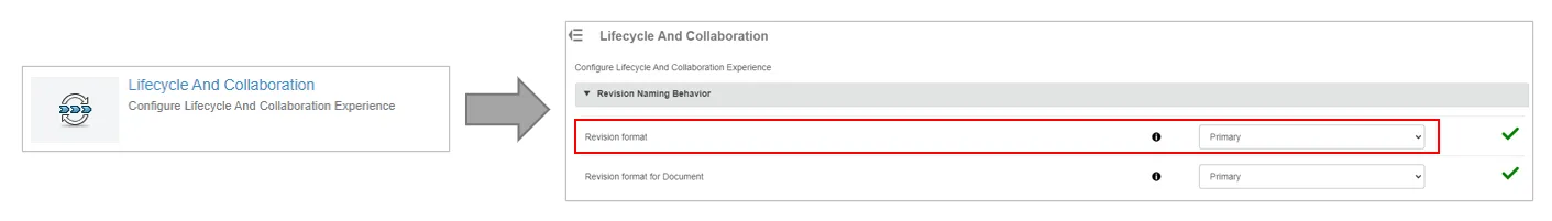 Primary Revisions > Store & Revise > Dassault Systèmes®