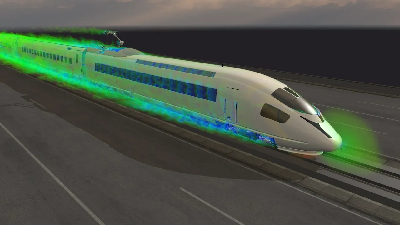 列車のシミュレーション - SIMULIA > ダッソー・システムズ