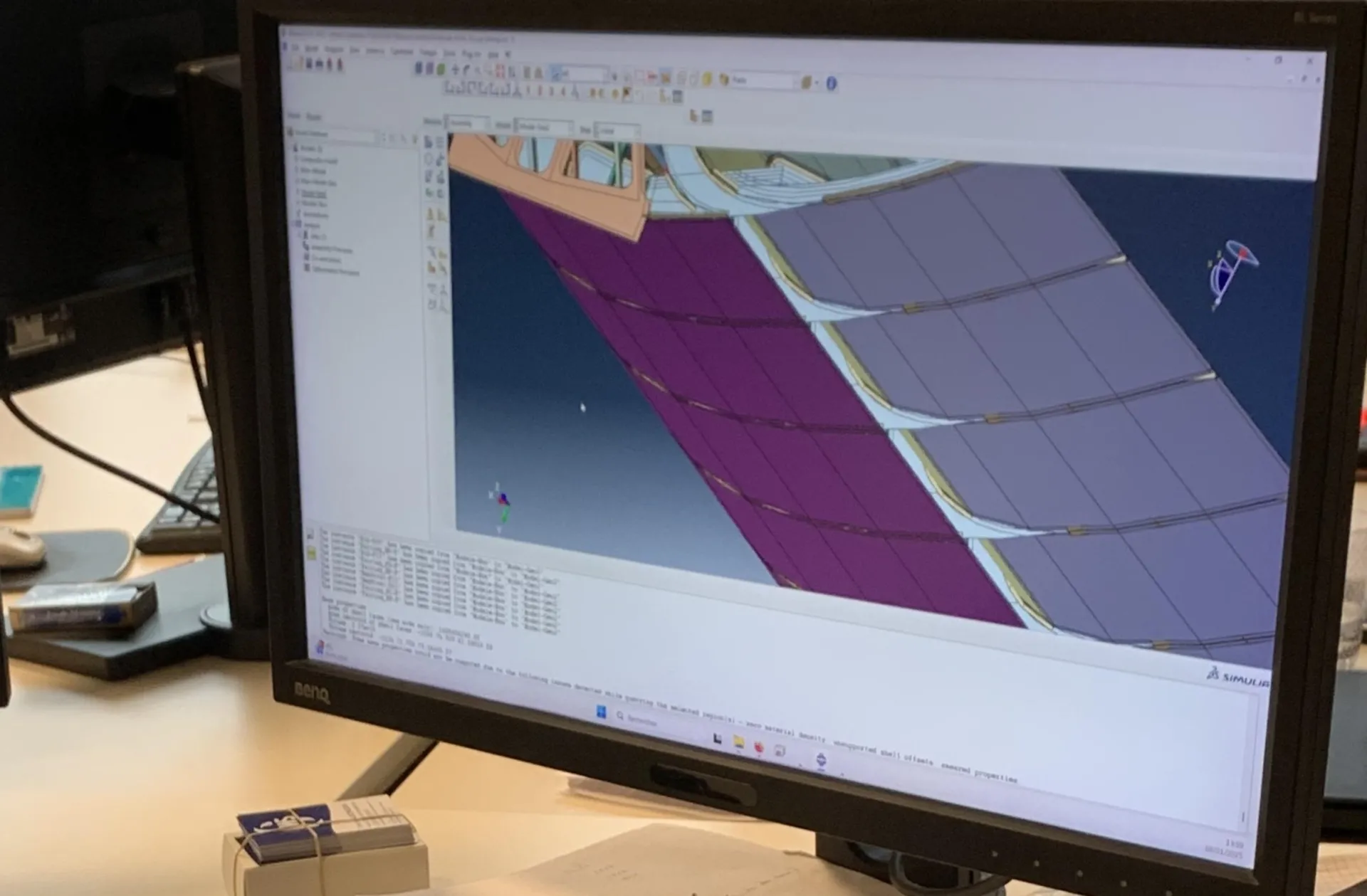 CWS wind-assisted propulsion system SIMULIA simulations > Dassault Systemes