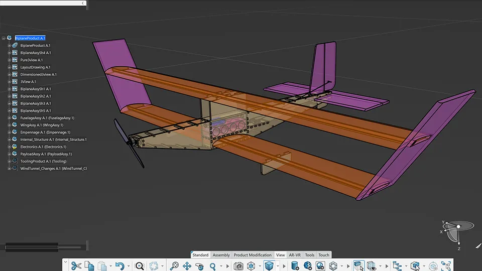 Erfolgsgeschichte des Edu-Studenten Julian – Projekt – Abbildung 2 > Dassault Systèmes