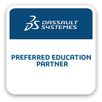 Preferred education partner logo > Dassault Systèmes