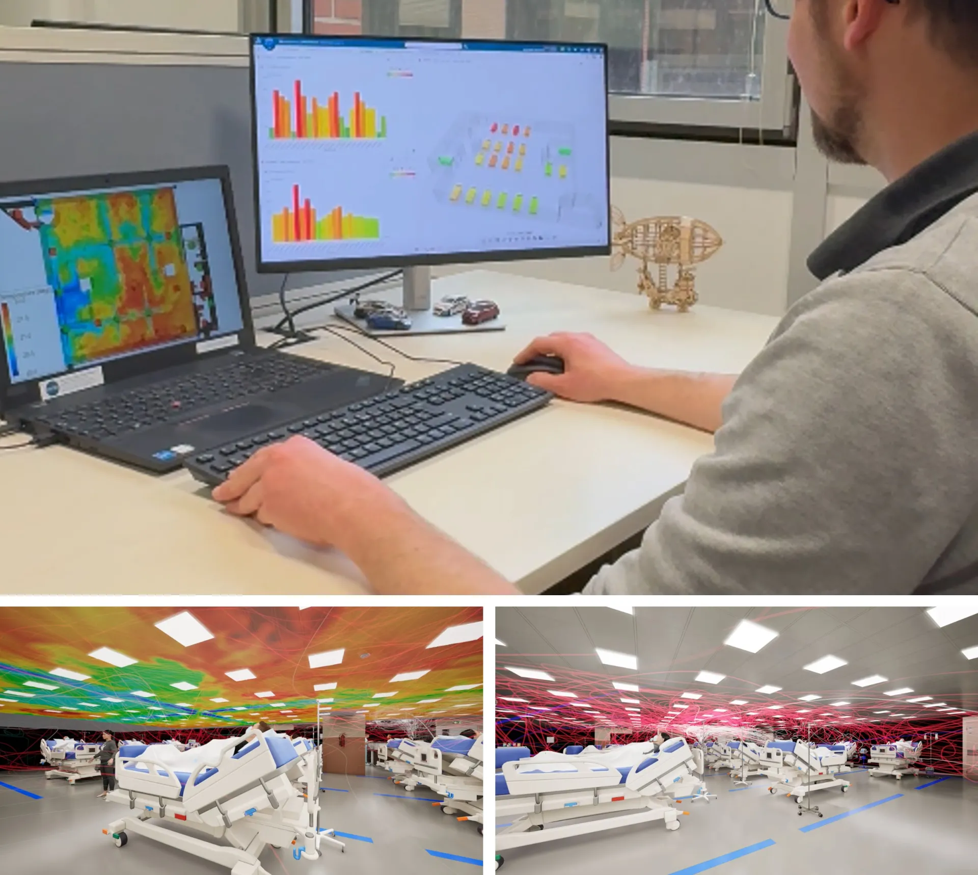 Saint-Louis Hospital AP-HP innovative training simulation SIMULIA 3DEXCITE > Dassault Systemes