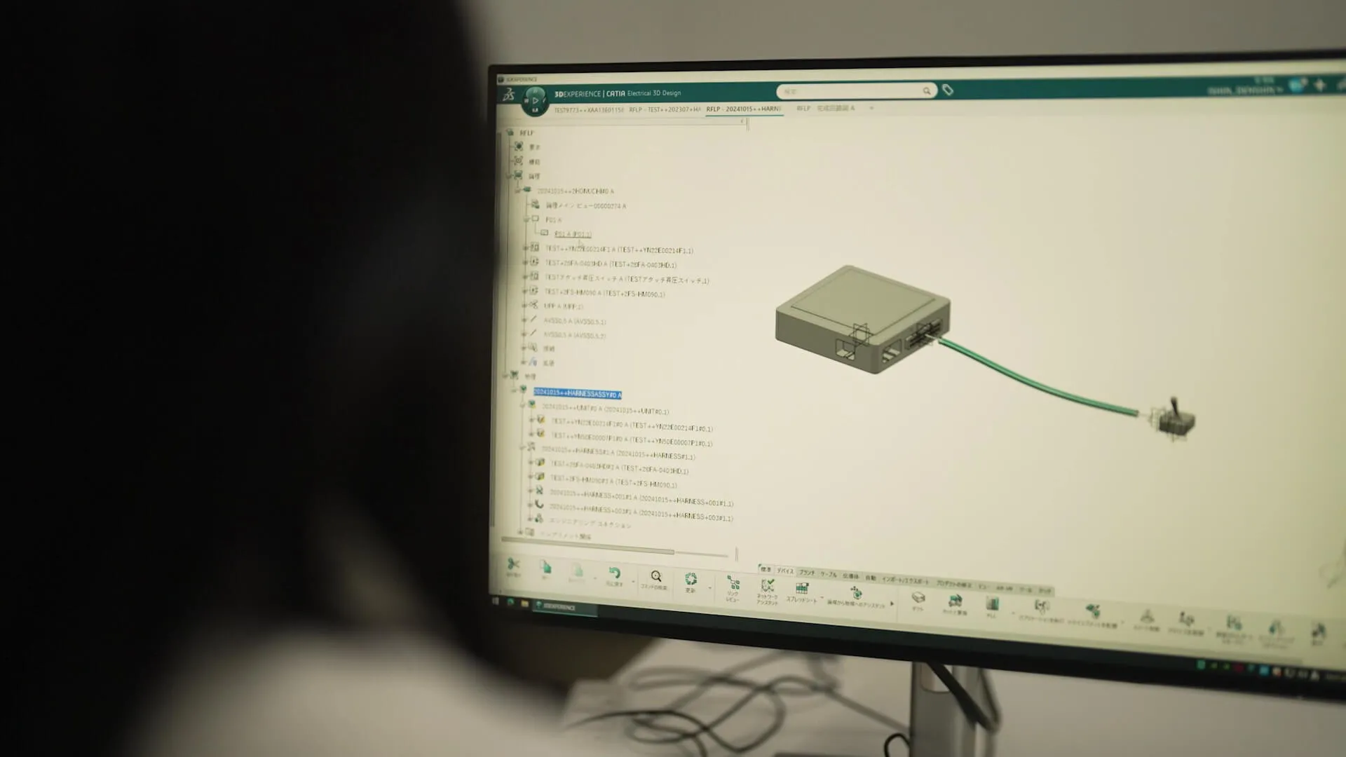 Kobelco Construction Machinery excavator showcasing CATIA design technology on the 3DEXPERIENCE platform in action