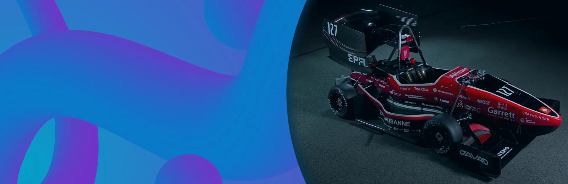 EPFL Racing Team hero banner > Dassault Systèmes