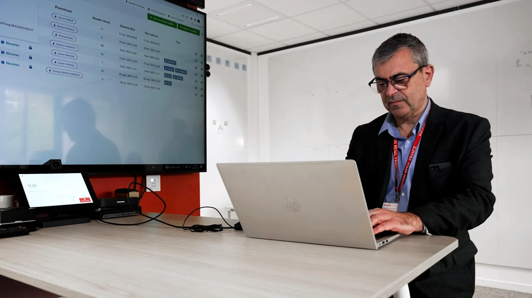 Christian Chabrol at AUCHAN > Dassault Systèmes