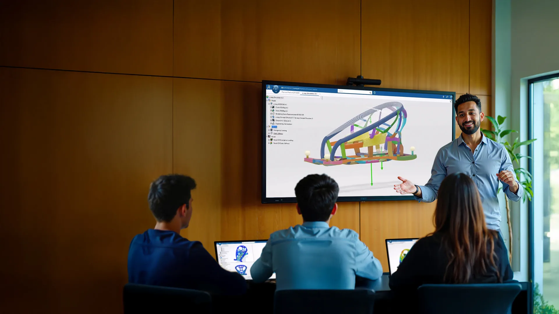 SIMULIA pour l'Éducation > Modélisation et simulation unifiées > Dassault Systèmes®