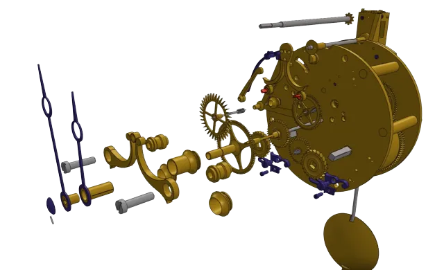 Détails sur l’horlogerie ancienne par Chronospedia