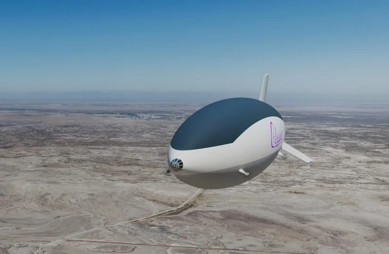 H2C, hydrogen-powered airships prototype for clean energy logistics