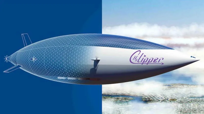H2 Clipper, accelerated by 3DEXPERIENCE Lab, designed to transport green hydrogen and cargo in a 100% carbon-free way.