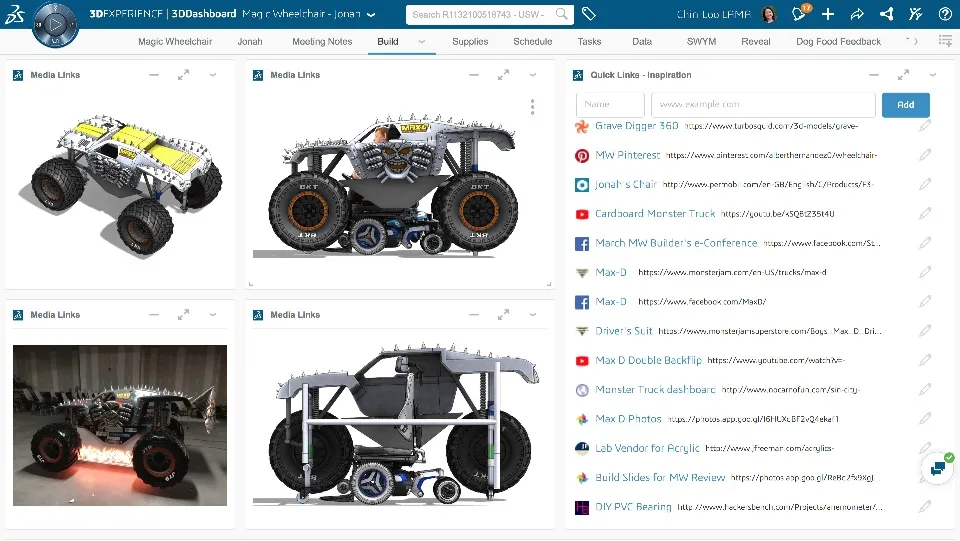 充分利用 3DEXPERIENCE 平台 - Magic Wheelchair