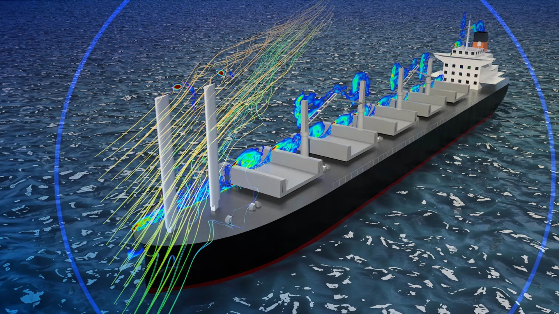 Designing the Future of Shipping: Wind-Assisted Ship Propulsion > Hero Banner > Dassault Systèmes®