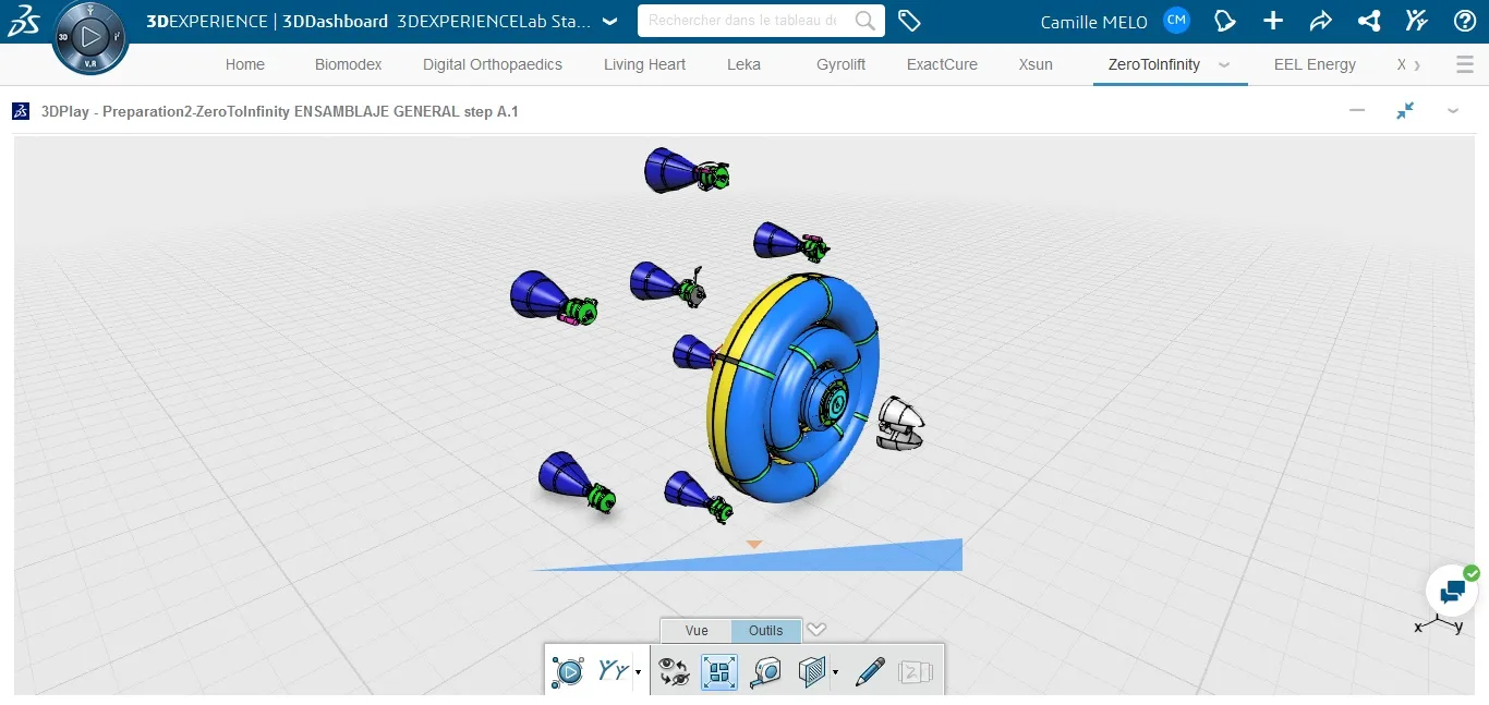 ZERO 2 INFINITY's innovative launch technology on the 3DEXPERIENCE platform