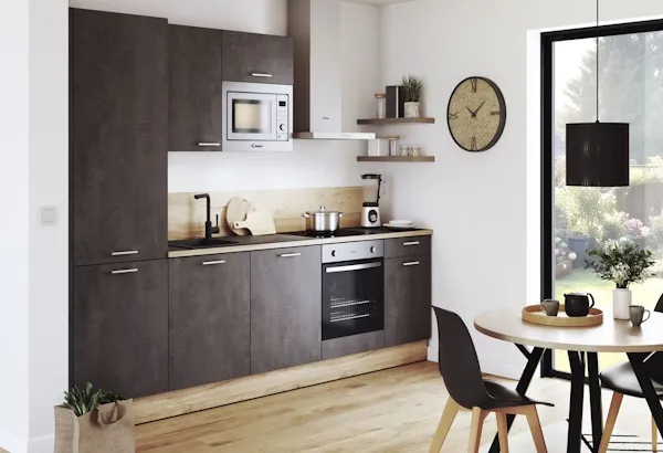 Conforama kitchen design brown > Dassault Systèmes