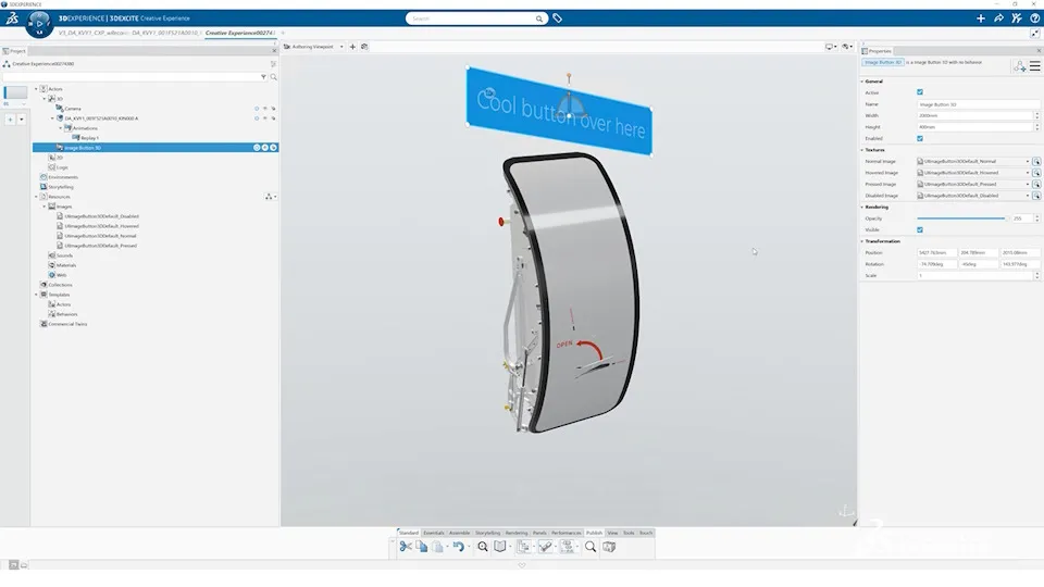 Deutsche Aircraft platform door design on the platform > Dassault Systèmes