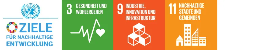 SDGs 3, 9 und 11