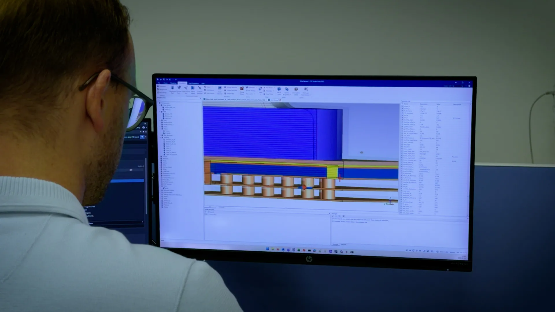 Engineer at The Antenna Company using SOLIDWORKS to design nature-inspired antenna geometries for 6G wireless networks