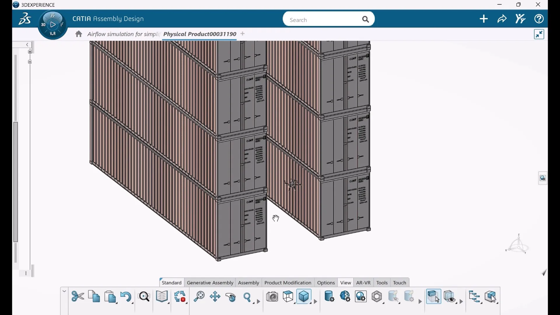 Autonomous drone for port logistics designed by iHawk Global using the 3DEXPERIENCE platform for virtual twin operations