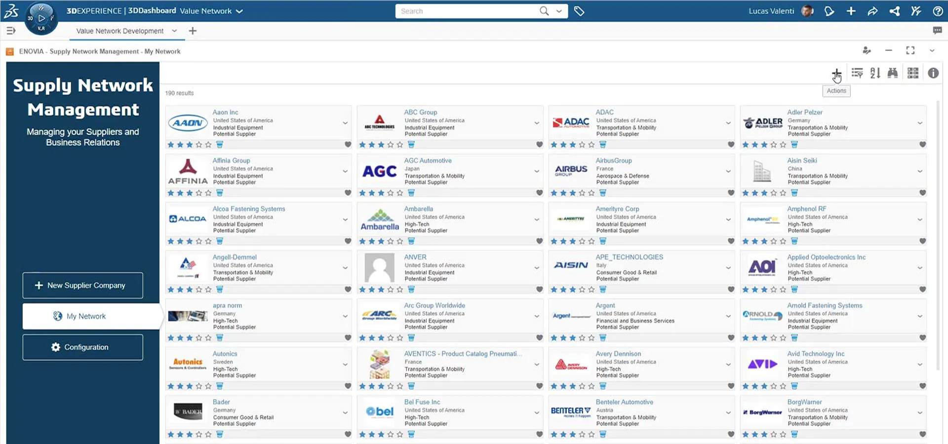 PLM Express Governance Interface 2